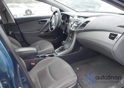 2014 Hyundai Elantra Se z USA, uszkodzony, nr VIN KMHDH4AE5EU111313